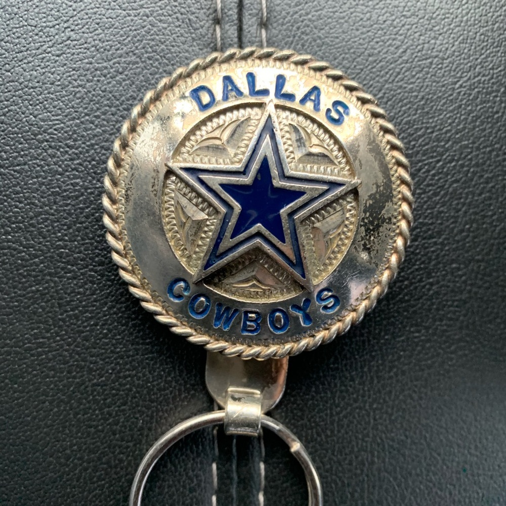 Used Custom Made Dallas Cowboys Key Chain Fob